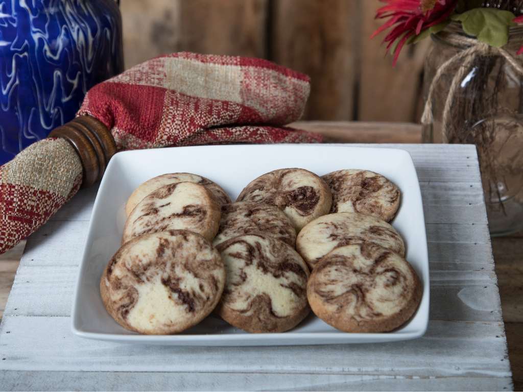 Almond Swirl Cookies